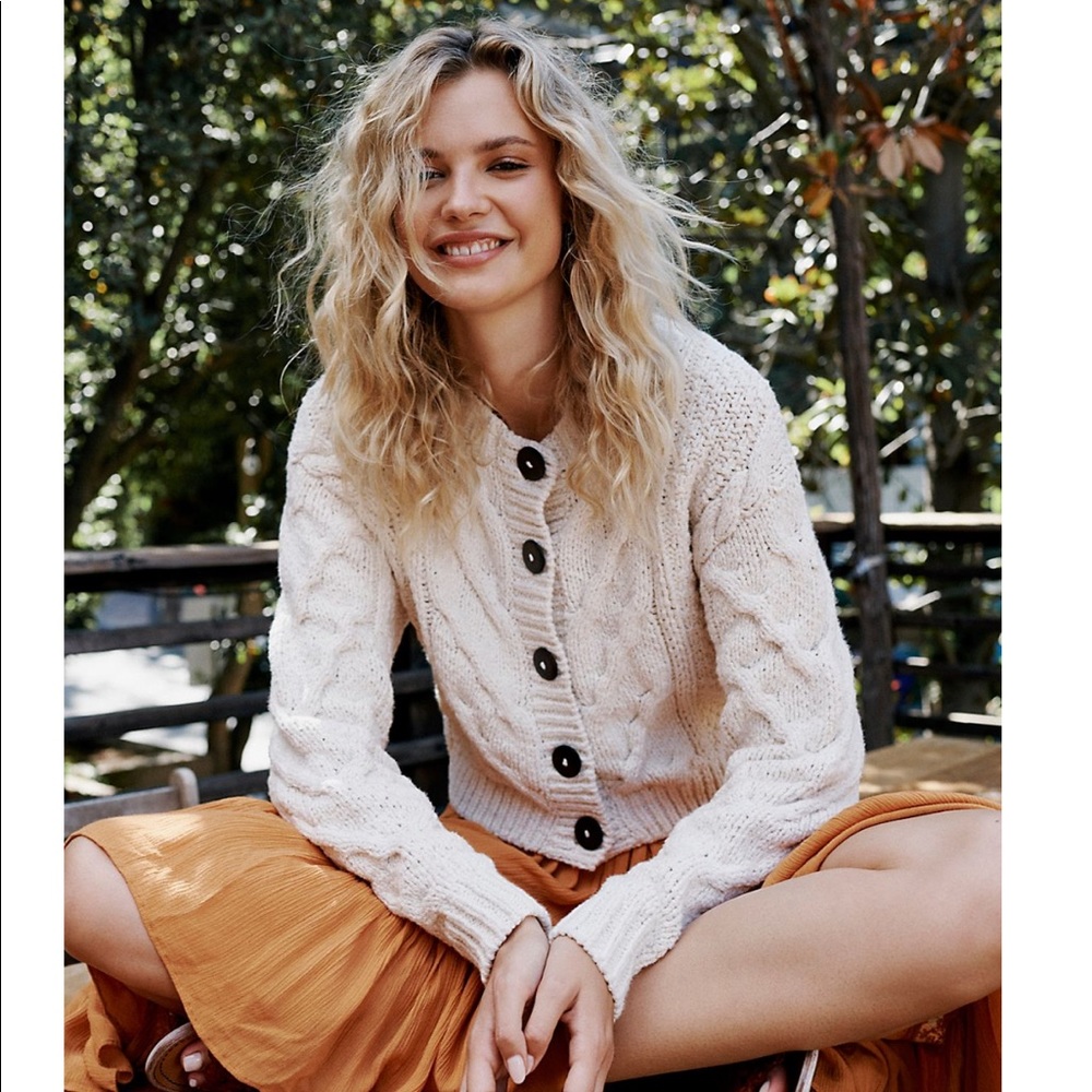 Free People Bonfire Cardigan - NWT XS